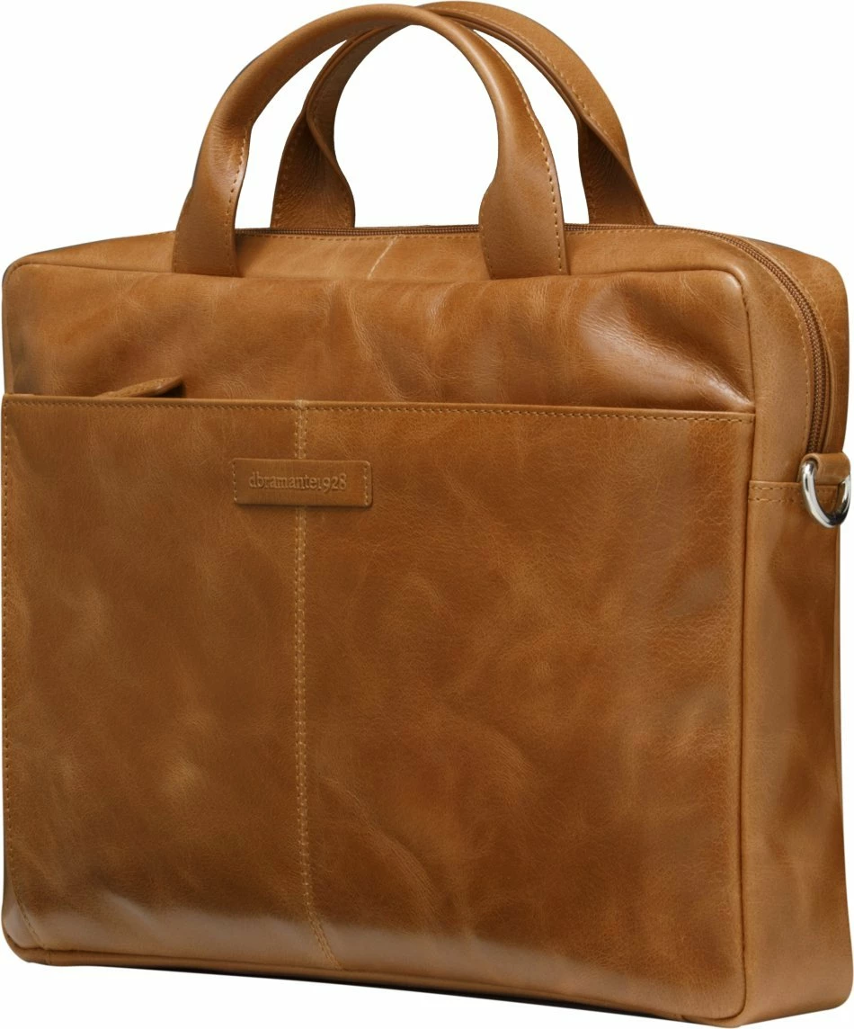 Çantë laptopi dbramante1928 Amalienborg (2nd gen) 15\"-16\", lëkurë, Tan/kafe