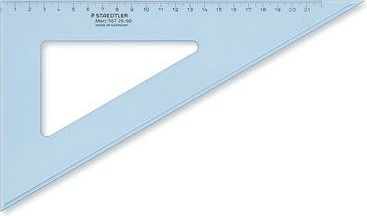 Rigor plastik STAEDTLER Mars 567, 26cm, transparent, kaltër
