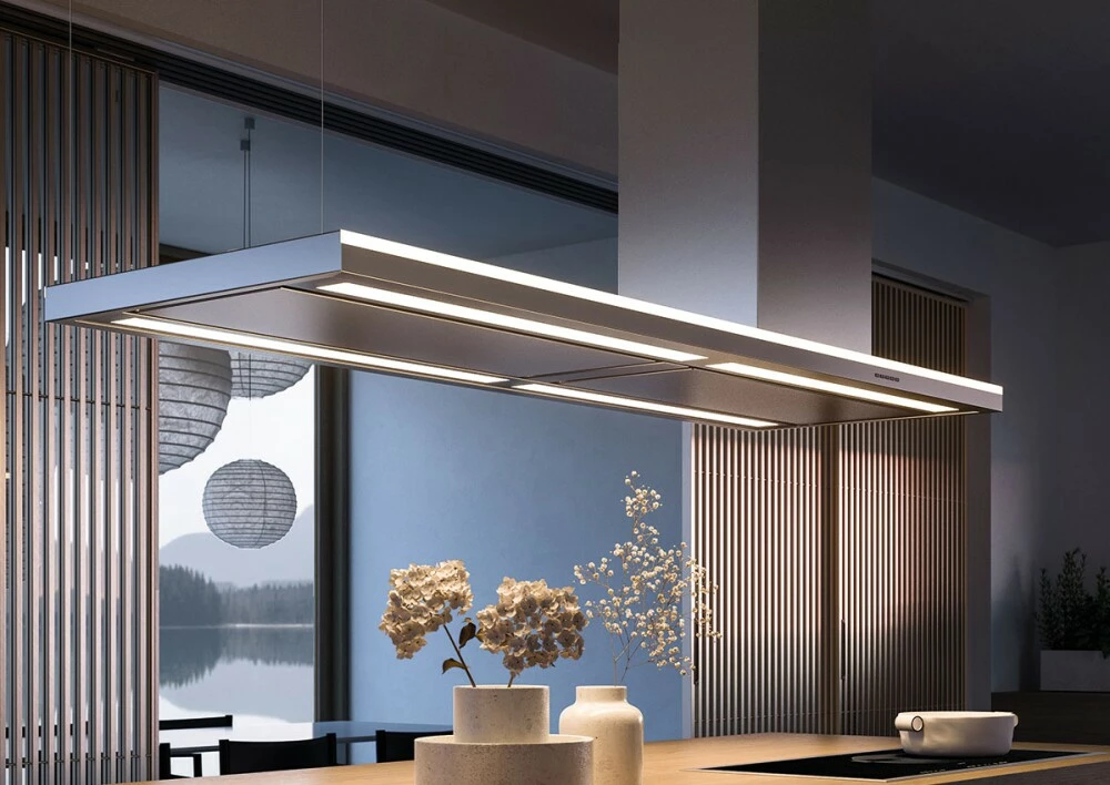 Aspirator FALMEC Lumen Isola, 175 cm, inox