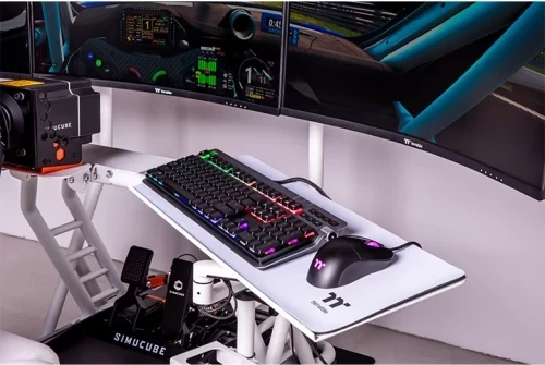 Tavolinë tastiere dhe mausi Thermaltake për GR500 & GF500, e bardhë