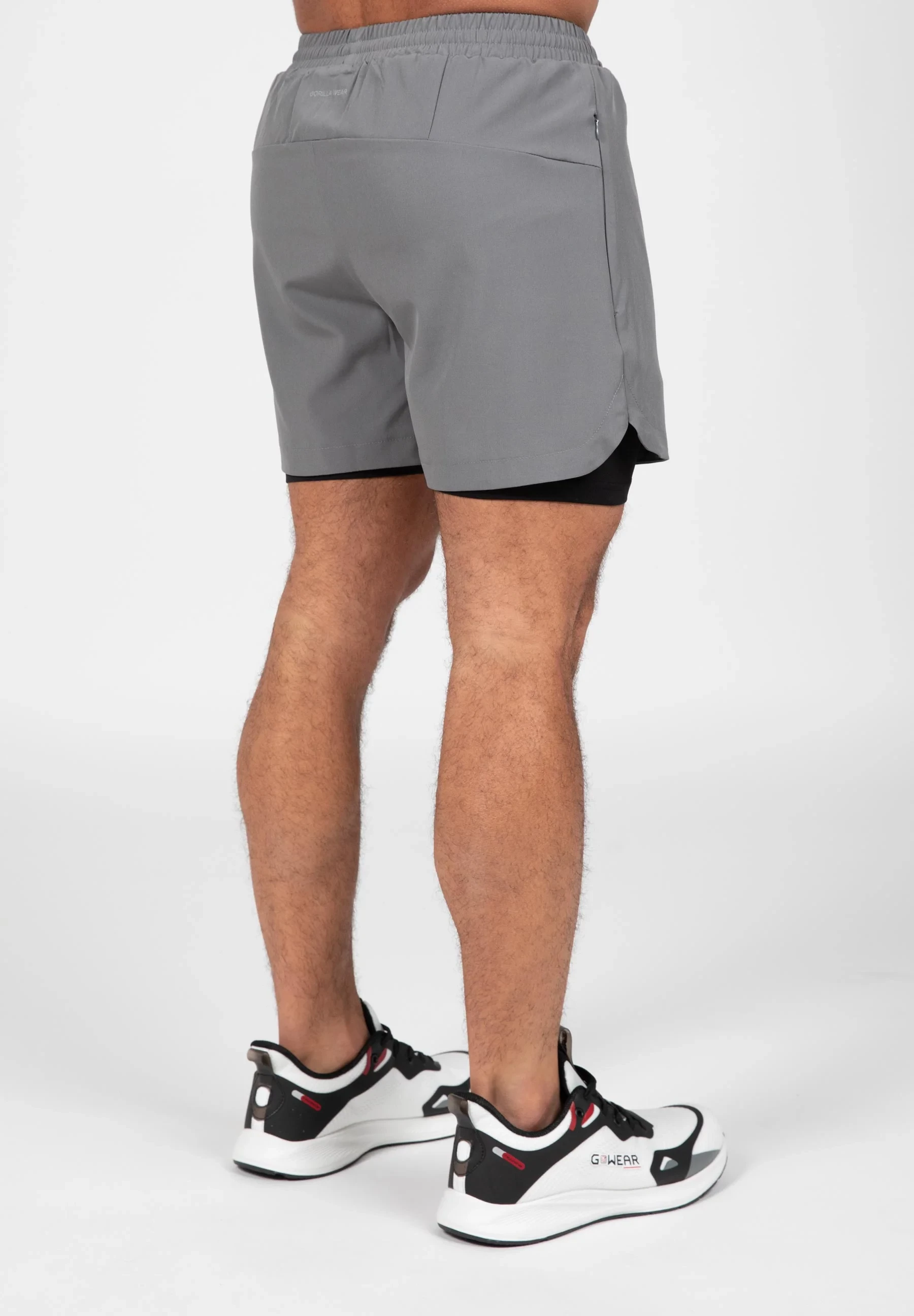 Cortez 2-in-1 Shorts - Anthracite [Madhësia: XL]
