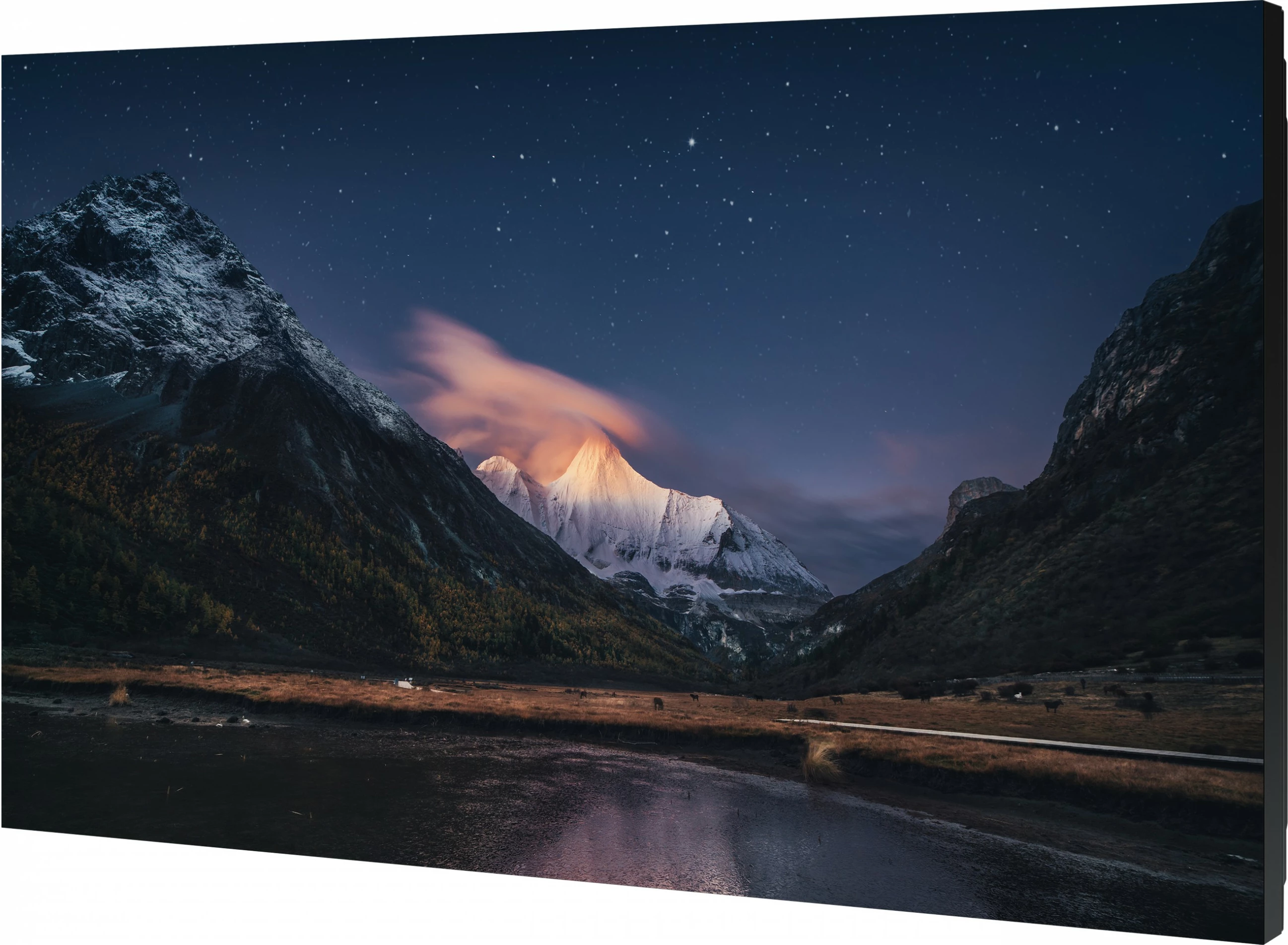 Ekran i madh Samsung Smart Signage VM55B-R, 55 inç, Full HD, kornizë ultra e hollë