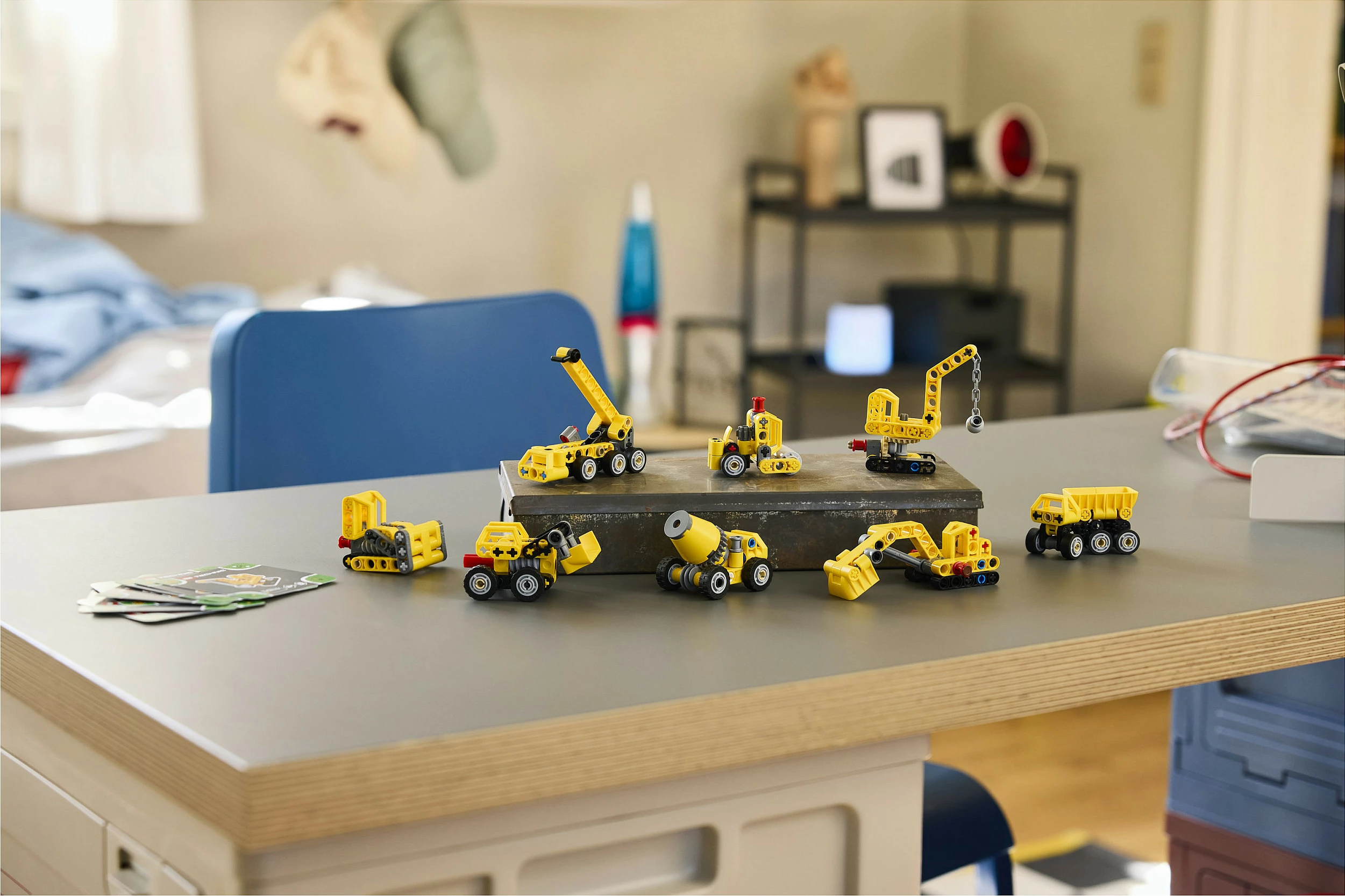 Set ndërtimi LEGO Technic 42233 Mighty Machines, 44 pjesë, shumëngjyrësh