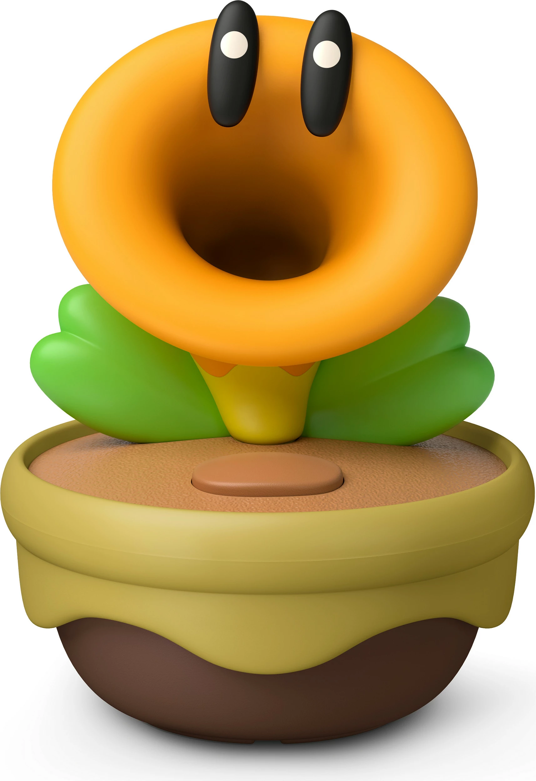 Figurinë koleksionuese Nintendo Talking Flower, Super Mario Bros. Wonder, me efekte zanore, shumëngjyrëshe