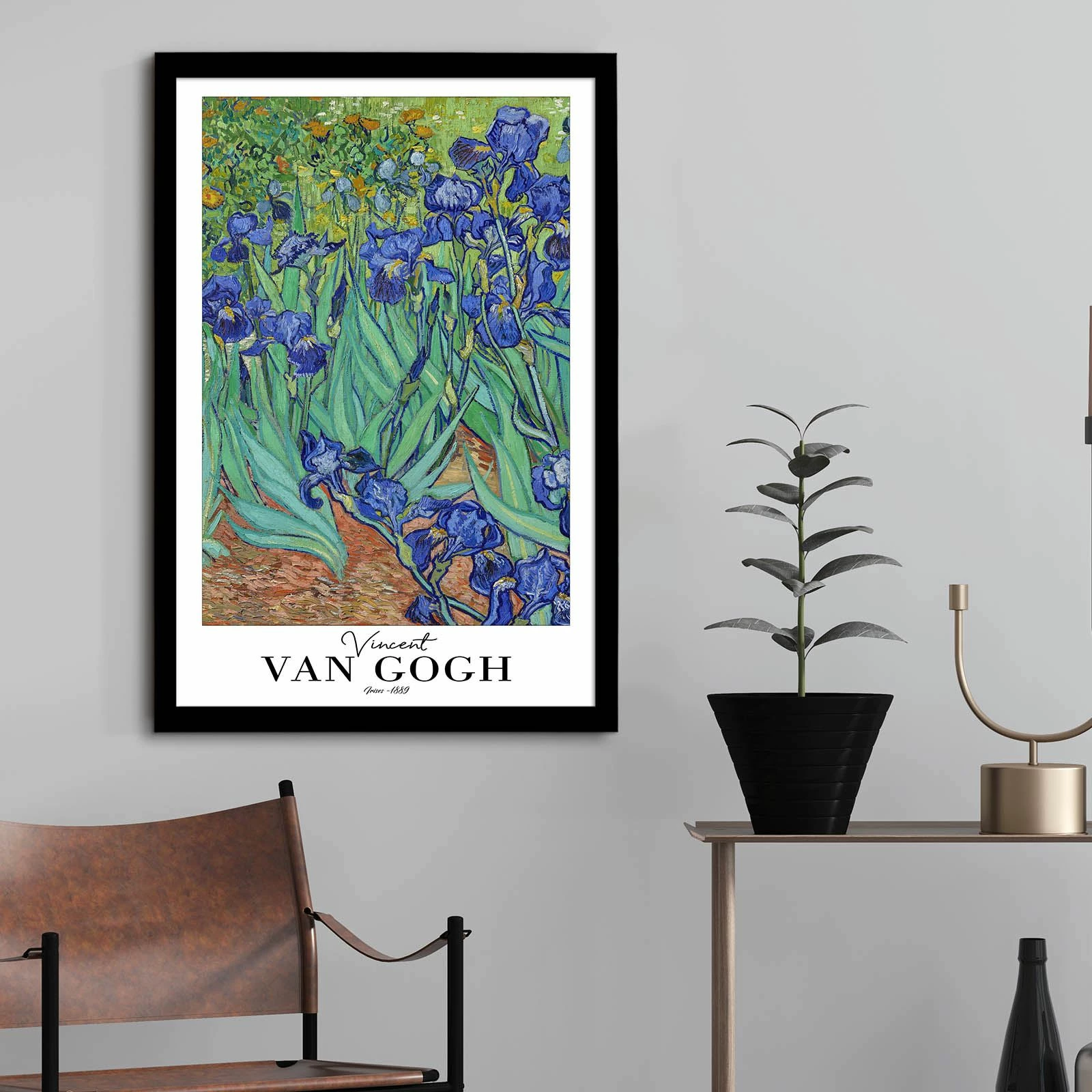 Pikturë dekorative me kornizë, Wallity, 4262SYHGOGH-007
