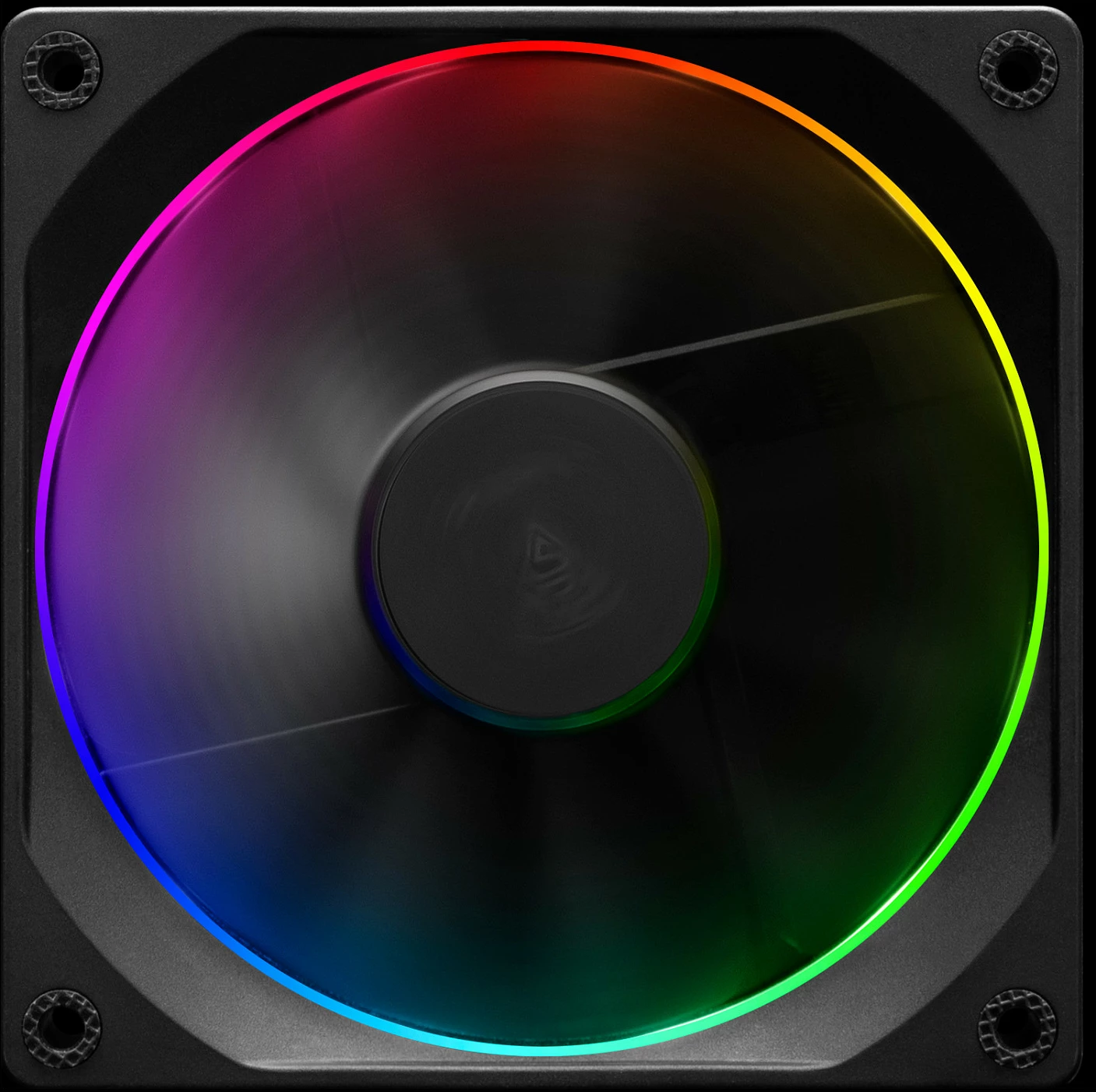 Ventilator për kasë Gamdias AEOLUS M3-1201, 120mm, RGB, PWM 4-pin, i zi