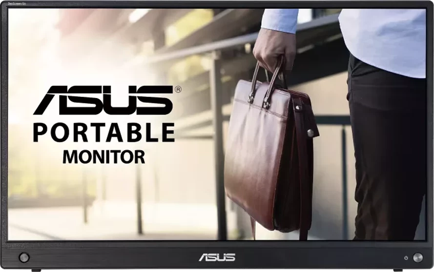 Monitor portativ ASUS ZenScreen Go MB16AWP 15.6\" FHD IPS me wireless, USB-C, mini HDMI, bateri e integrume, zi