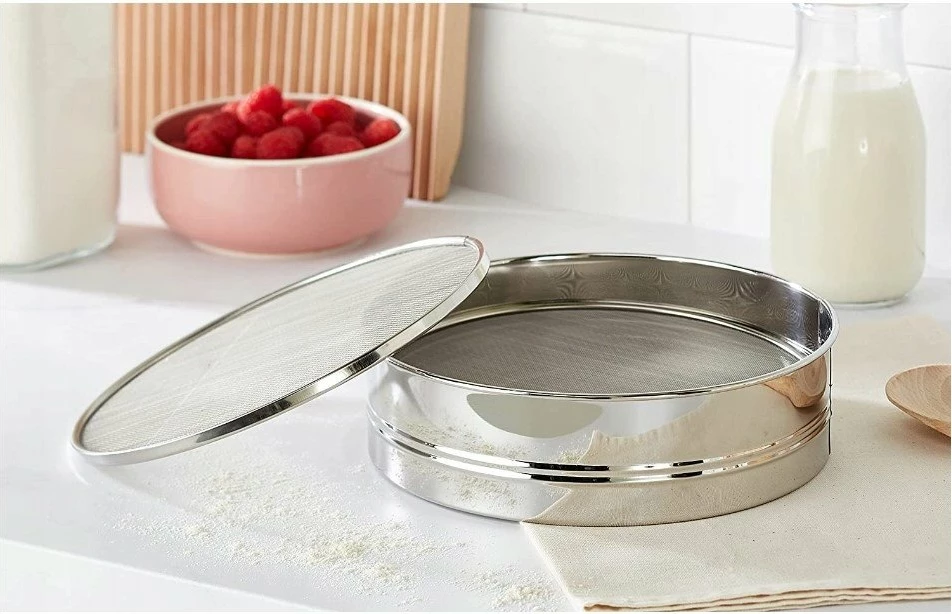 Sitë De Buyer D-4605-21 inox, set 4 rrjeta, argjendtë