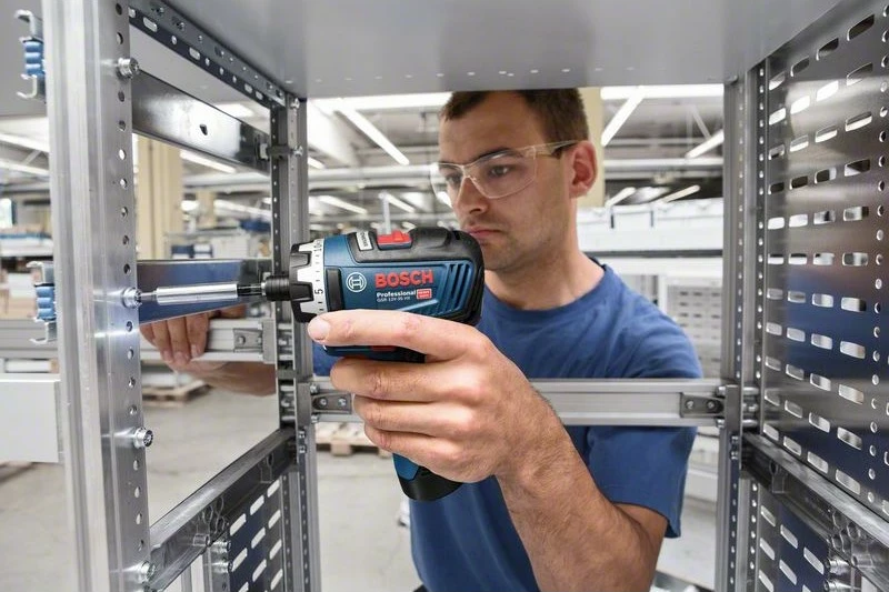 Vidërrues Bosch GSR 12V-35 HX Professional, brushless, 12V, 3Ah, me dy bateri, zi/blu/kuq