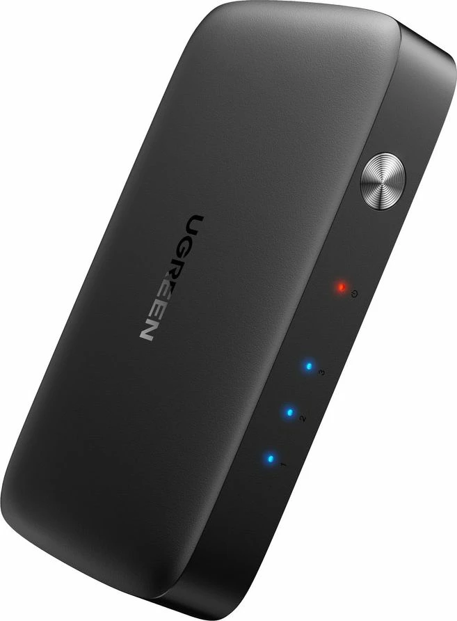 Switch HDMI Ugreen CM332 3x1 4K@30Hz me telekomandë, i zi