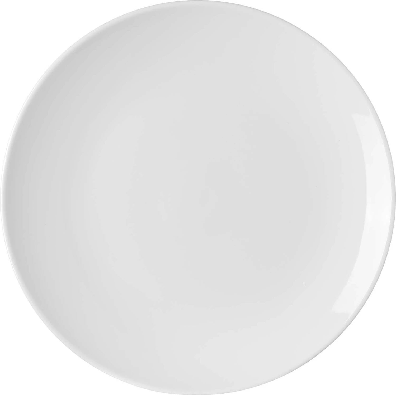 Pjatë e sheshtë Fine Dine Pure Bianco 31 cm, e bardhë, set 6 copë