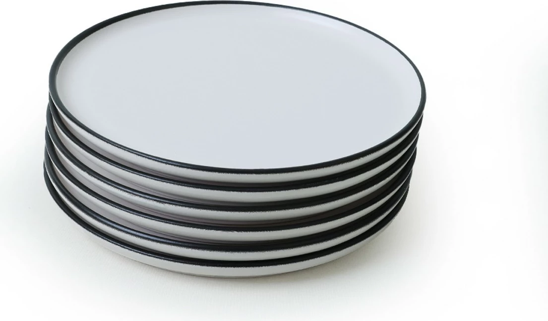 Set për shërbim torte (6 copë), Hermia Concept, X00019020, ngjyrë e bardhë mat