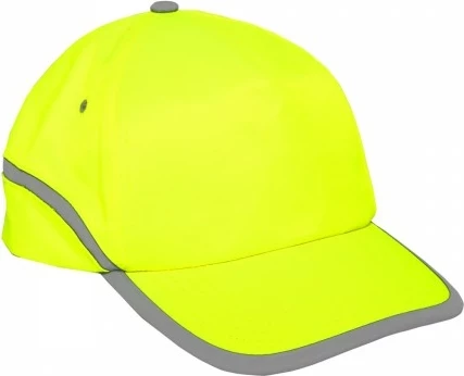 Kapelë me strehë LAHTI PRO L1010200, 100% pambuk 290 g/m², e verdhë neon, 12 copë/pako