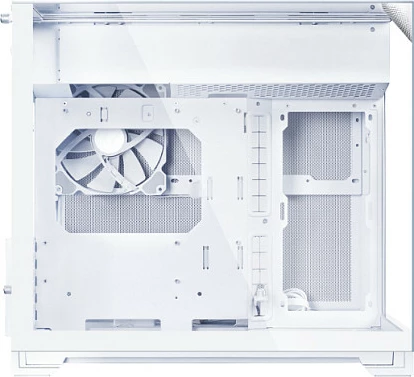 Kasë Lian Li O11 Vision-M, Micro-ATX, Tempered Glass, e bardhë