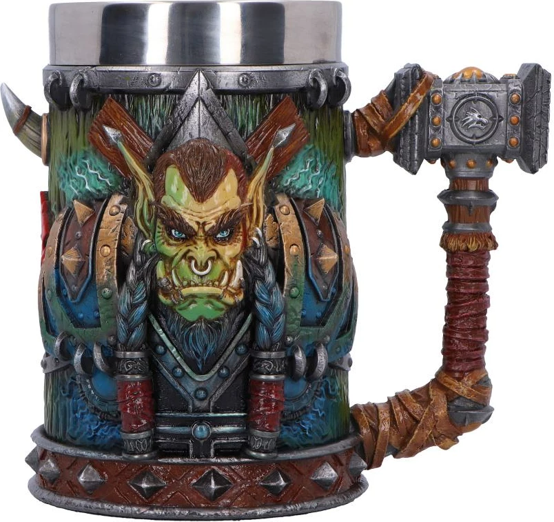 Krike NEMESIS NOW World of Warcraft Thrall 17.5cm me insert inox, 1 copë