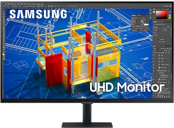 Monitor Samsung LS32A706NWUXEN, 32", 4K Ultra HD, LCD, i zi