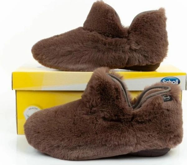 Çizme shtëpie për femra Scholl, kafe