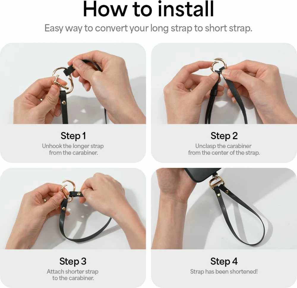 Mbështjellës Spigen Cyrill Classic Charm MagSafe për iPhone 16 Pro Max, i zi, me rrip