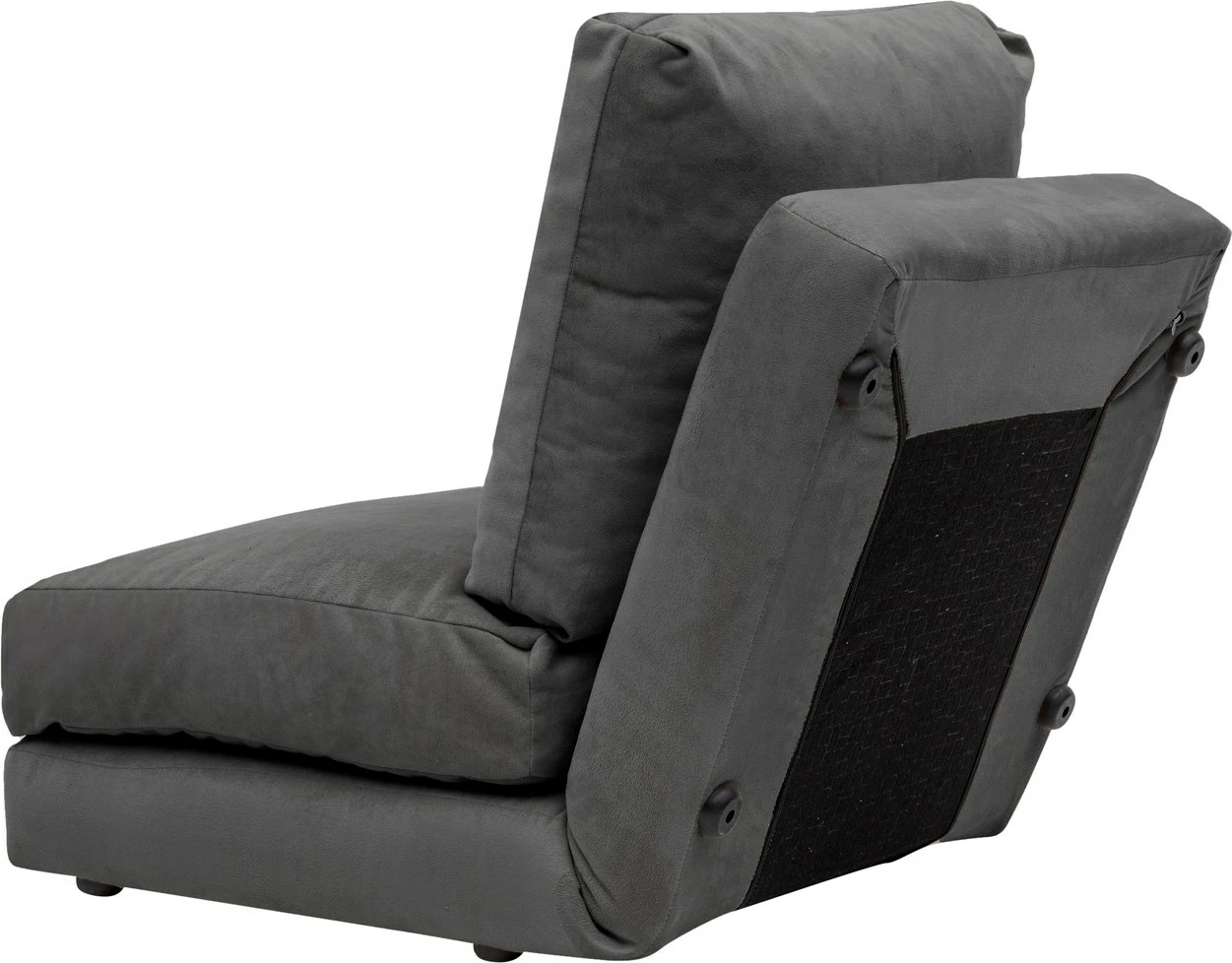 Krevat-karrige një vendës, ngjyrë gri, Atelier del Sofa, Taida - GR126