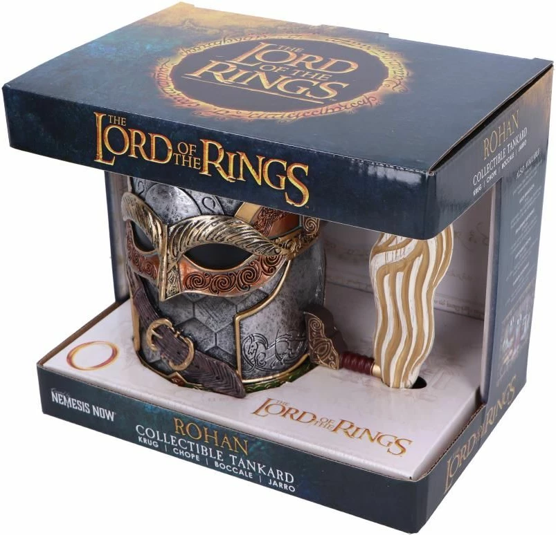 Krigë koleksionuese NEMESIS NOW Lord of the Rings Rohan 15.5 cm, rezinë, e pikturuar me dorë, me kuti dhurate