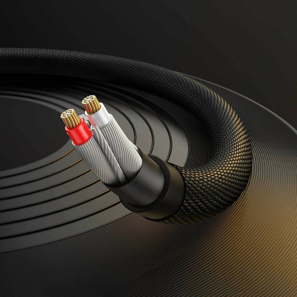 Kabllo ndarëse audio Ugreen AV191, 3.5mm mini jack, 20cm, e zezë