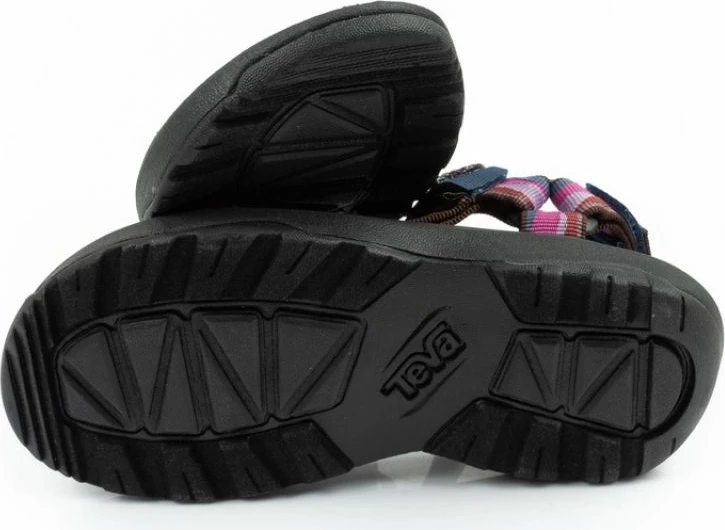 Sandale për fëmijë Teva, të zeza/rozë