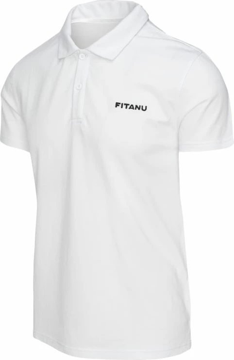 Maicë polo për meshkuj Fitanu, e bardhë