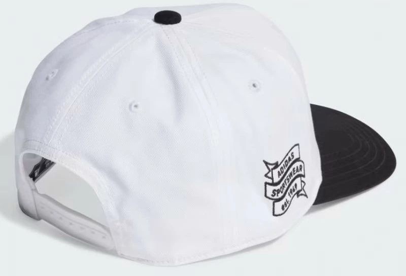 Kapelë adidas SnapBack për meshkuj dhe femra, e bardhë