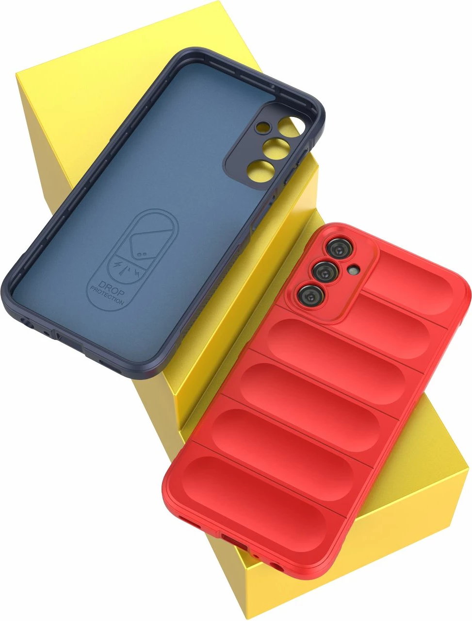 Mbështjellës Hurtel Magic Shield Case për Samsung Galaxy A24 4G, i kuq