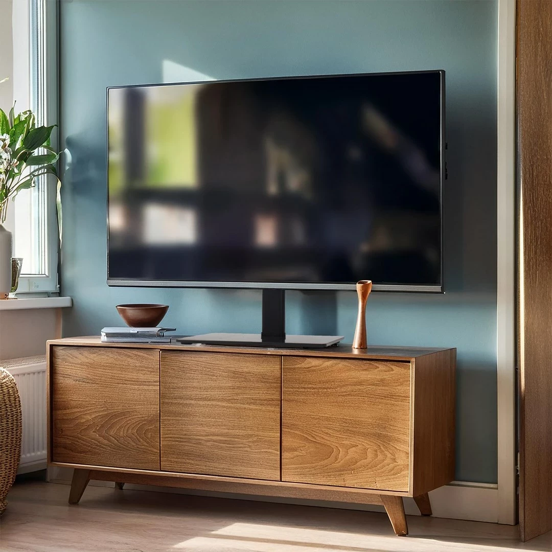 Mbajtës TV Maclean MC-386, për tavolinë, 32"-75", i zi