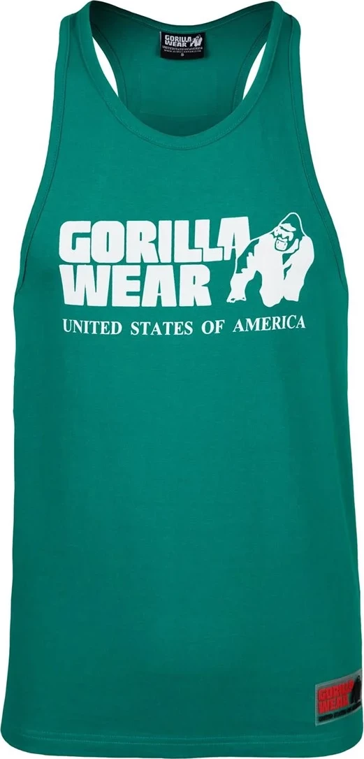 Classic Tank Top - Teal Green [Madhësia: 3XL]