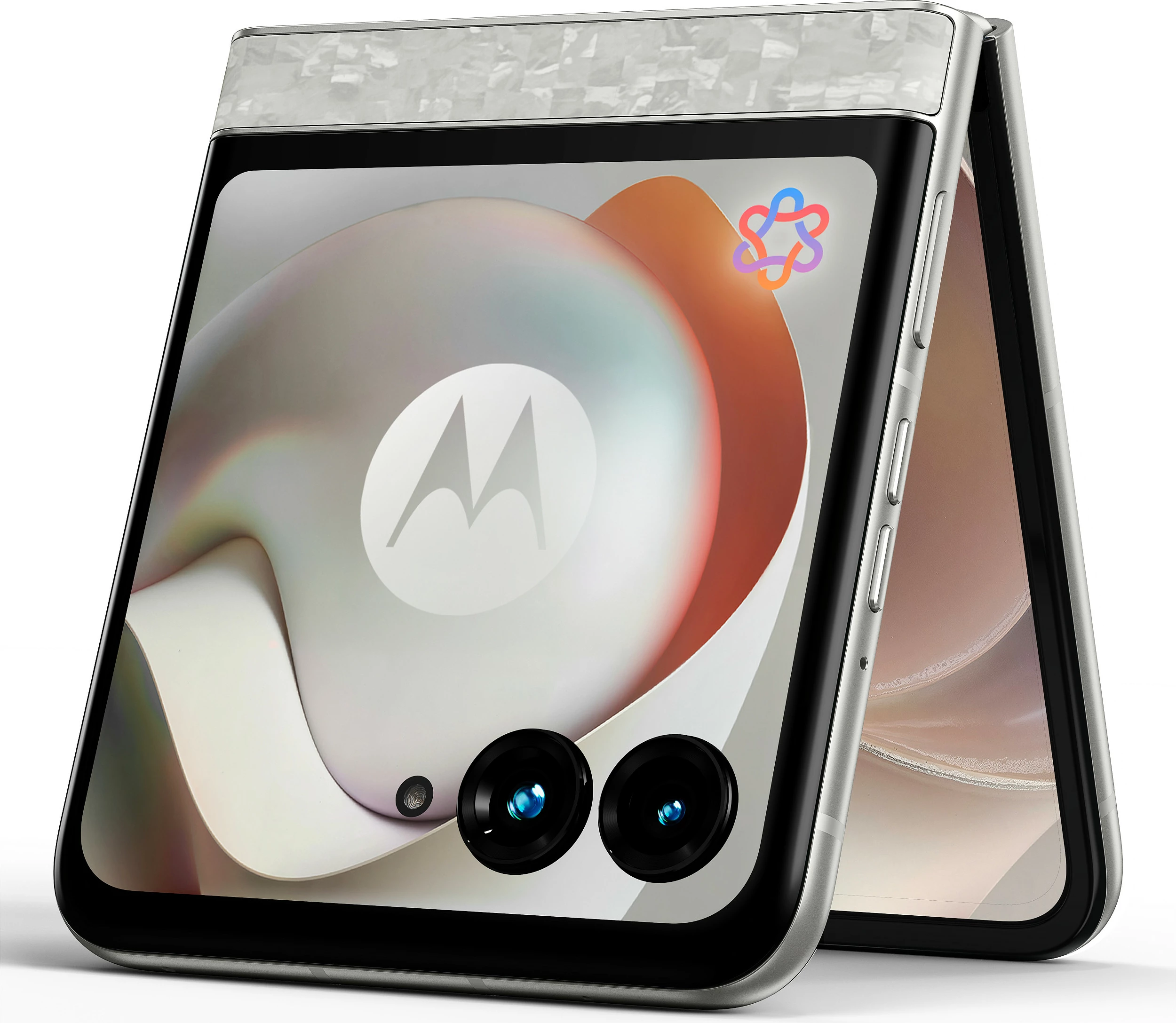 Celular Motorola Razr 70 5G, 8GB RAM, 256GB, Bright White