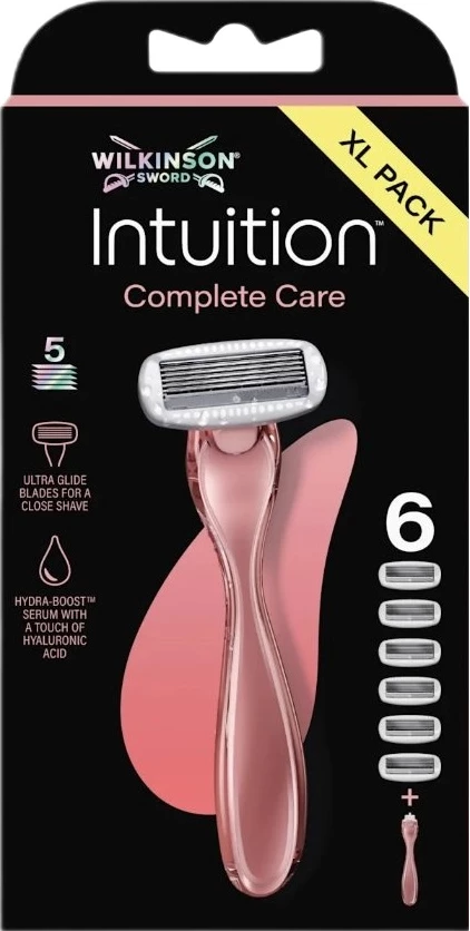 Makine rroje për femra Wilkinson Intuition Complete Care, 6 kartridha
