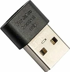 Adapter Jabra USB-C në USB-A, USB 3.2, i zi