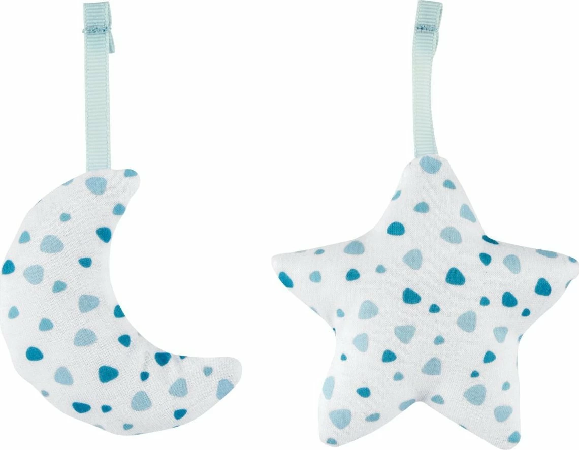 Karusel muzikor Chicco First Dreams Rainbow 3-in-1 CHICZ-0934, kaltër, set me lodra pelushi