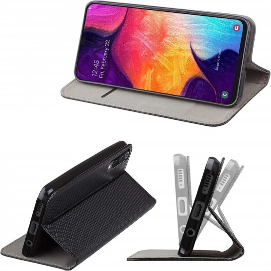 Mbështjellës HAVANA Magnetic Flip Cover MPN 24580 për Honor 400 Smart, magnetik, me stand, me xhep kartele, i zi