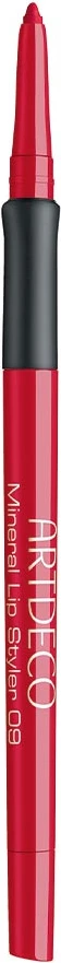 Laps për buzë Artdeco Mineral Lip Styler 09 Mineral Red, 0.4g