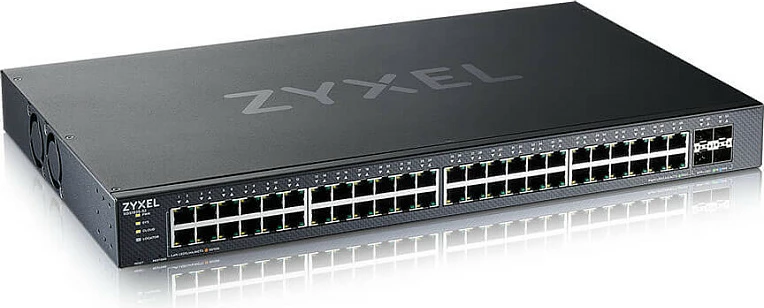 Switch Zyxel XGS1935-52, 48x Gigabit, 4x 10GbE uplink, managed, rack mount, e zezë