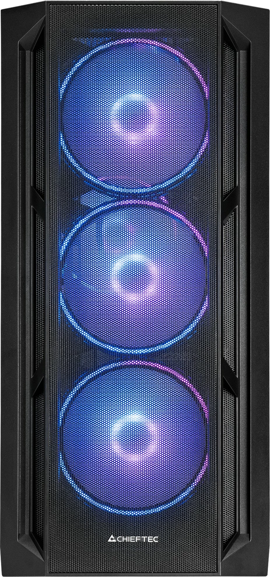 Kasë Chieftec APEX Lumo, Midi Tower, RGB, E-ATX, e zezë