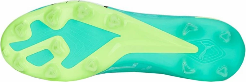 Atlete futbolli për meshkuj Puma, blu e gjelbër