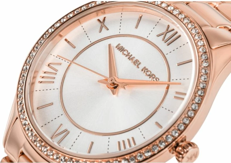 Orë dore për femra Michael Kors, ari rozë