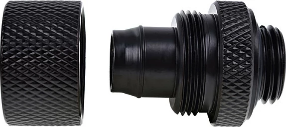 Lidhës i drejtë Alphacool Eiszapfen G1/4" AG në 13/10mm, i zi