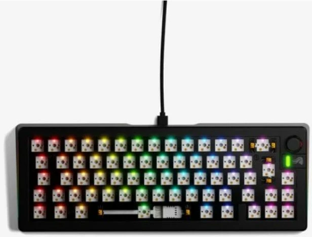 Tastierë gaming Glorious GMMK 3 barebones, e zezë