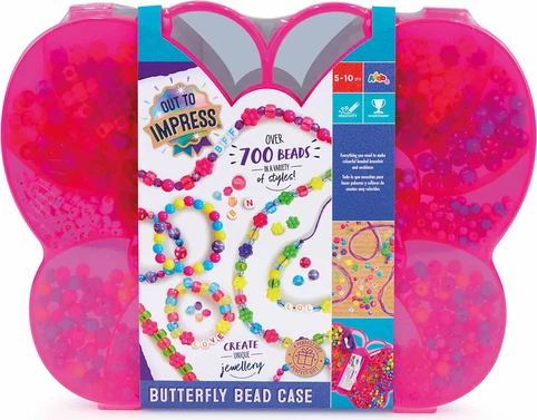 Out To Impress Butterfly Bead Case