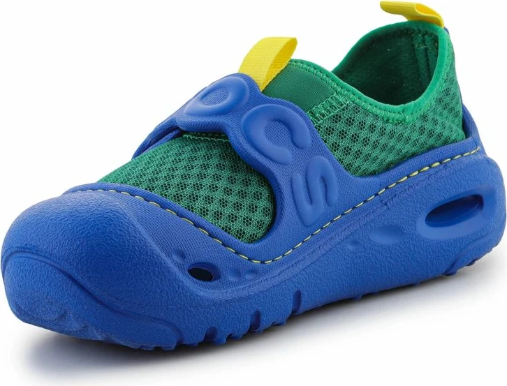 Sandale për fëmijë Crocs, blu-gjelbër