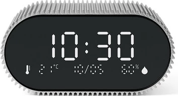Orë portative me alarm Lexon Minut LR155RA3, LCD, USB-C, alumin