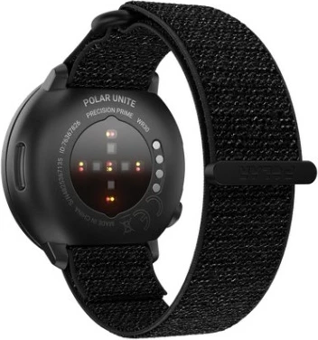 Smartwatch Polar Unite, rrip silikoni i zi, S-L