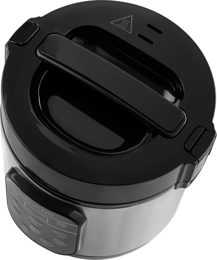 Tenxhere për gatim orizi Sencor, 0.6l, hiri/zezë