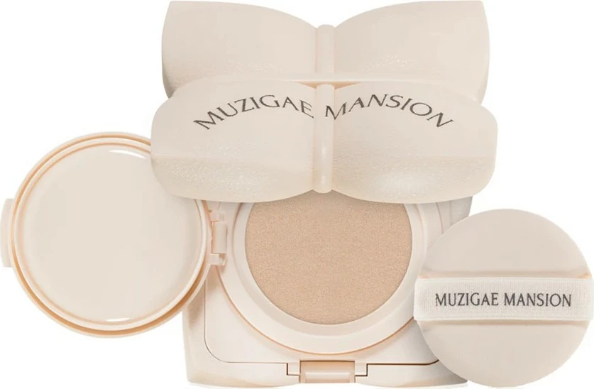 Fondatinë kompakte për femra Muzigae Mansion Sleek Water Cushion N23, 15g
