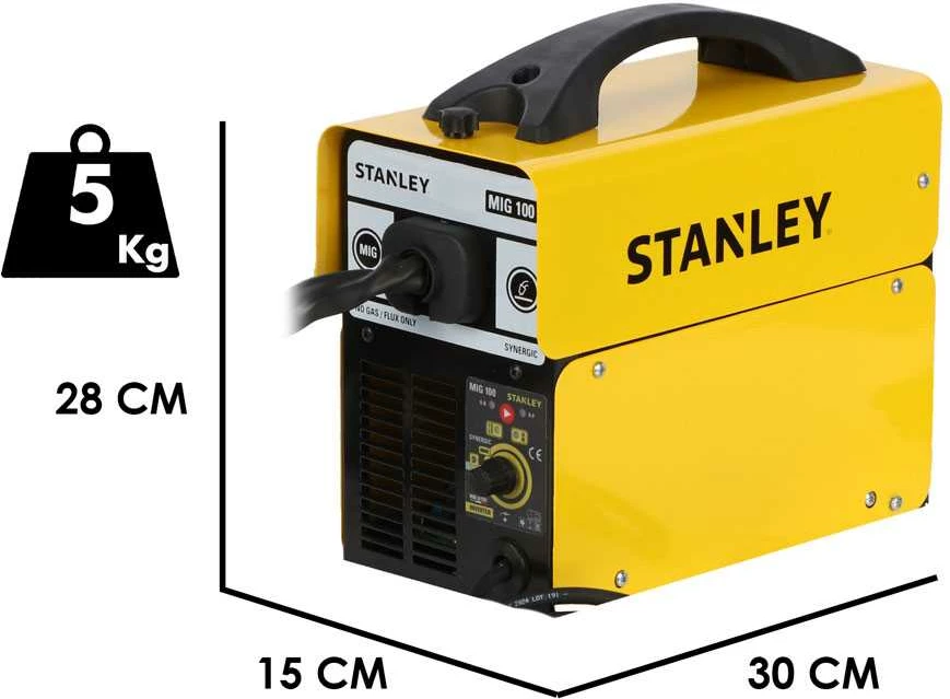 Makinë saldimi inverter Stanley MIG 100, 15-100A, 2.6 kW, 230V